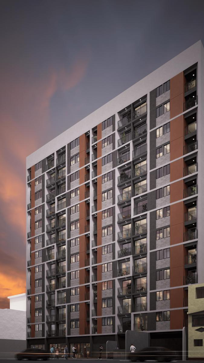 Fachada ficticia de Residencial Horizonte Demo